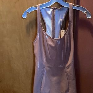 Oh Polly, polyurethane, and spandex dress